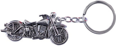 

CTW Royal Enfield Bullet Bike Full Metal Key Chain(Silver)