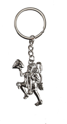 

Techpro Metal Silver Colour Hanuman Key Chain(Multicolor)