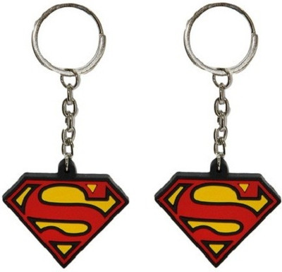 33% OFF on Phoenix Pack of 2 Superman Logo Rubber Key Chain(Multicolor) 33% OFF on Phoenix Pack of 2 Superman Logo Rubber Key Chain(Multicolor)