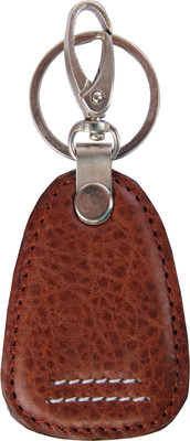 

Walletsnbags Neo Stitch Keychain Locking Key Chain(Brown)