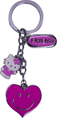 

Oyedeal Friend with Kitty Heart Key Chain(Multicolor)