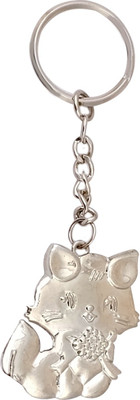 

Super Drool Cat Watch Locking Key Chain(Multicolor)