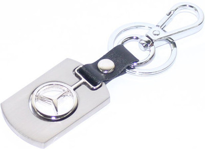 

24x7 Shop Imported Mercedes Key Chain(Silver)