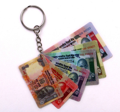 

CTW I Love Indian Currency Key Chain(Multicolor)
