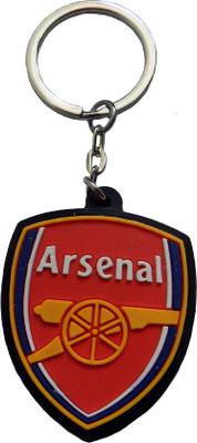 

Techpro RUBBER WITH DOUBLE SIDED SMALL ARSENAL LOGO DESIGN Locking Key Chain(Multicolor)