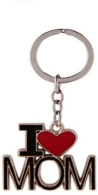 

Phoenix I Love Mom Metal Key Chain(Multicolor)