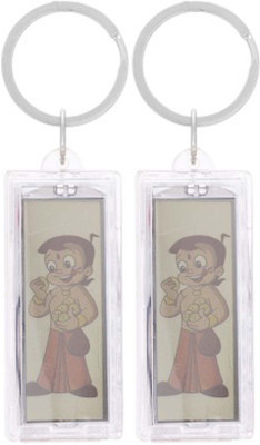Rashi Traders 2 Bhim Solar Key Chain(Red)