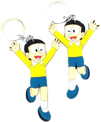

zhosy nobita-2 Locking Key Chain(Multicolor)