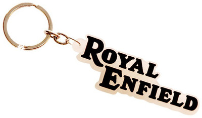 

TAG3 Royal Enfield Silicon Font Key Chain(Black)