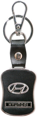 

Techpro Leatherite Hyundai Locking Key Chain(Multicolor)