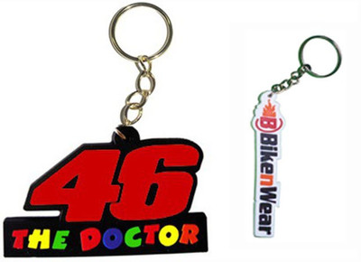

Bikenwear Doctor46 Key Chain(Red)