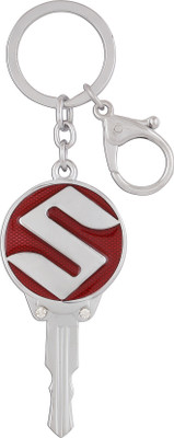 

JLT Premium Red Suzuki Metal Locking Key Chain(Red)