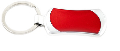 

Forty Creek Solid Red Shining Key Chain(Red)
