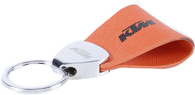 

Zeroza KTM Leather Metal KM22 Key Chain(Orange)