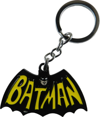 

Techpro Bat Shaped Design with Batman Face Key Chain(Multicolor)