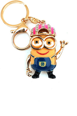 

zhosy minion style Locking Key Chain(Multicolor)