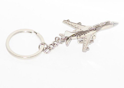 

Aura Assault Fighter Jet Imported Key Chain(Silver)