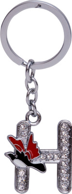 Dealfinity Letter H Key Chain(Multicolor)