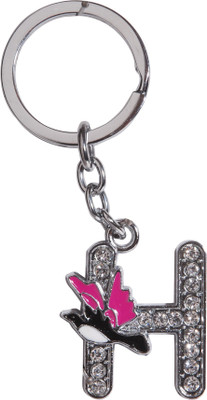

Zeroza Alphabet Letter H LH04 Key Chain(Multicolor)