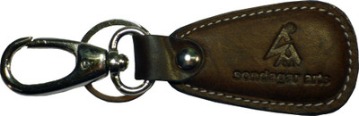 

Sondagar Arts Pure Leather locking Mens Locking Key Chain(Brown)