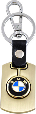 

Forty Creek Movable BMW Icon Locking Key Chain(Gold)