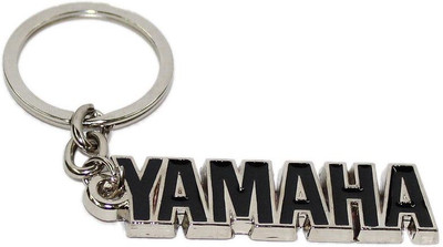 

Aura Yamaha Bike Imported Metal Key Chain(Black, Silver)