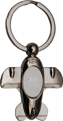 

Oyedeal Car Logo HyundaiAeroplane Key Chain(Silver)