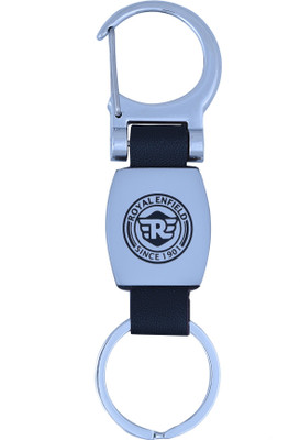 

Zeroza Royal Enfield Leather Metal RE95 Locking Key Chain(Multicolor)