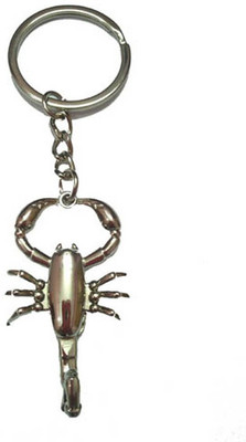 

City Choice Chrome Scorpio Key Chain(Silver)
