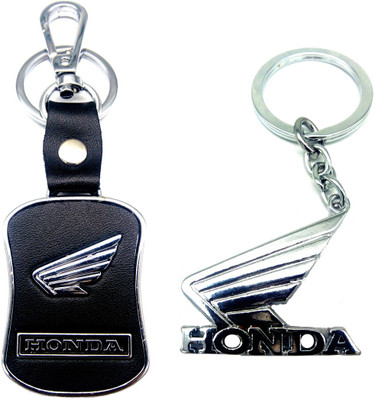 City Choice Combo of Honda Bike Hook-Locking Locking Key Chain(Black)