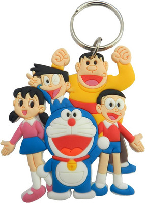 

Techpro Doraemon Family Key Chain(Multicolor)