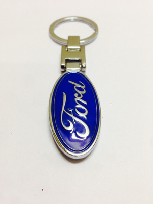 

Aura Ford Cars Metal Key Chain(Silver, Blue)