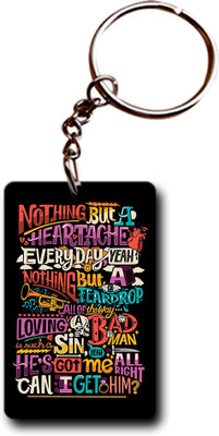 Shoppers Bucket Can i Get Him Key Chain(Multicolor)