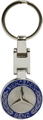 

U R God Heavy Metal Mercedes Key Chain(Silver, Blue)