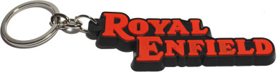

CTW Royal Enfield Text Logo Bike Synthetic Key Chain(Red)