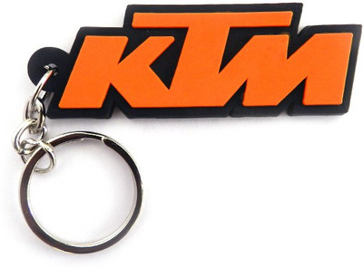 AVI Singlesided KTM Logo Key Chain(Multicolor)