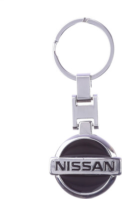 

Confident KGH108 Quality Metal NISSAN Car Logo Key Chain(Black)