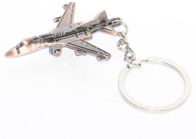 

Aura 3D Model Assault Fighter Jet Imported Key Chain(Brown)
