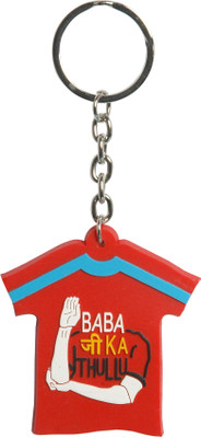 

Oyedeal Baba Ji Ka Thullu T-Shirt Key Chain(Red)