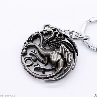 62 OFF on Optimus traders Game of Thrones Targaryen Dynasty Badge 3D silver metal keychain. Key Chain Silver on Flipkart PaisaWapas