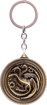 

Oyedeal Game of Thrones Targaryen Dynasty Badge Key Chain(Brown)