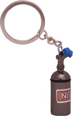 

Techpro Black silver Nitrous Oxide Cylinder Key Chain(Multicolor)