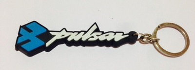 

Aura Pulsar Bike Rubber Key Chain(White)