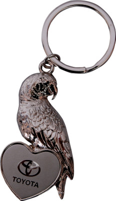 

Oyedeal Car Logo Toyota Parrot Shape Key Chain(Silver)