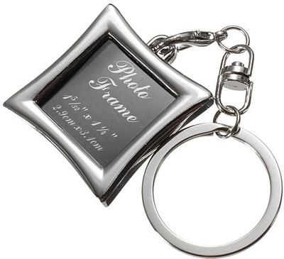 

CTW Love Valentine Photofarme Metal Key Chain(Silver)