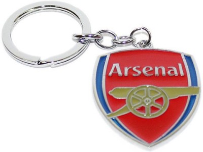 Aura Arsenal Football Club Full Metal Imported Locking Key Chain(Red, Blue, Yellow)