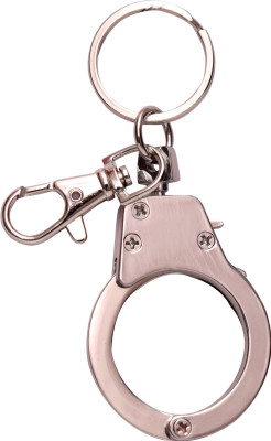

Dealfinity American Handcuff Full Metal Key Chain(Silver)