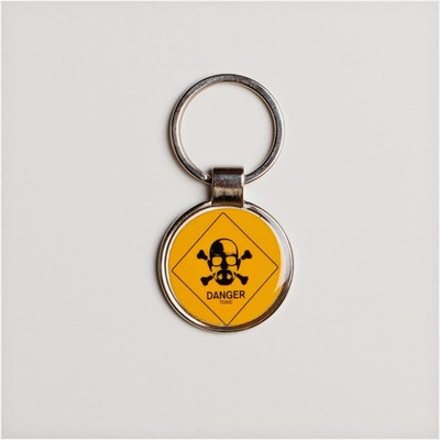Daffodils Danger D135 Key Chain(Yellow)