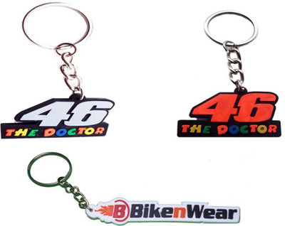 

Bikenwear Doctor-46-Grey,Orange & BIkenwear Key Chain(Grey, Orange, White)