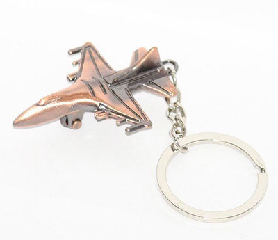 

Aura 3D F 16 Fighter Jet Model Imported Key Chain(Multicolor)